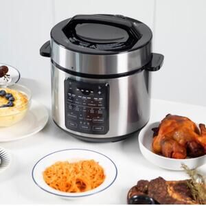 CONCETTA Pressure Cooker Electric, 6-Qt Multi Cooker, Stainless Steel